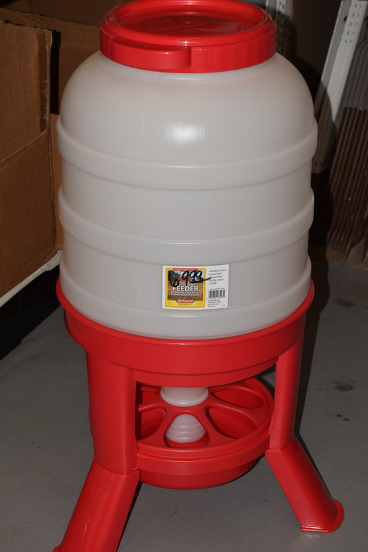 Little Giant Dome Poultry Feeder, 60-lb