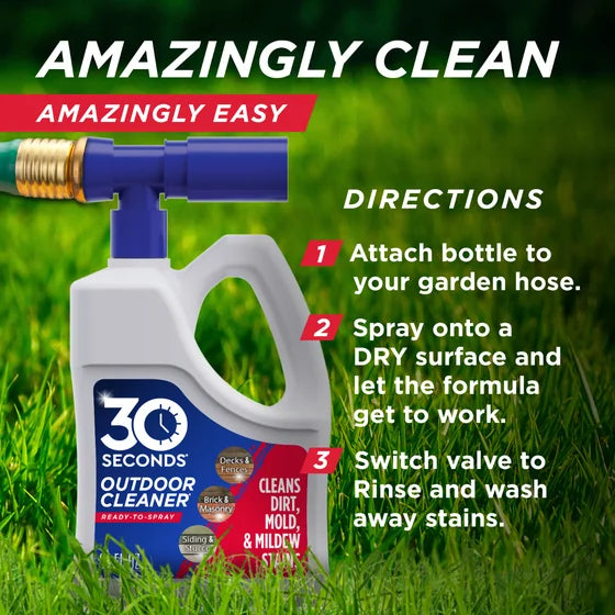 30 Seconds Outdoor Cleaner
