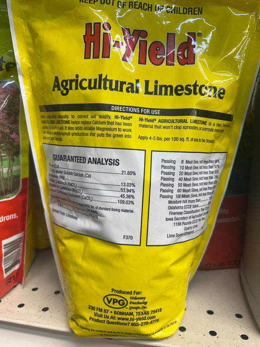 Agricultural Limestone - Dolomite Lime
