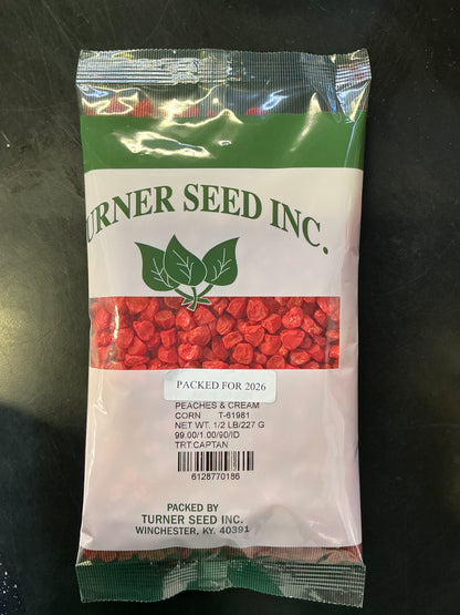 Peaches & Cream Corn Seed