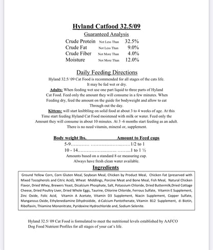 Hyland Cat 40lb