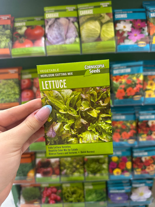 Heirloom Cutting Mix Lettuce