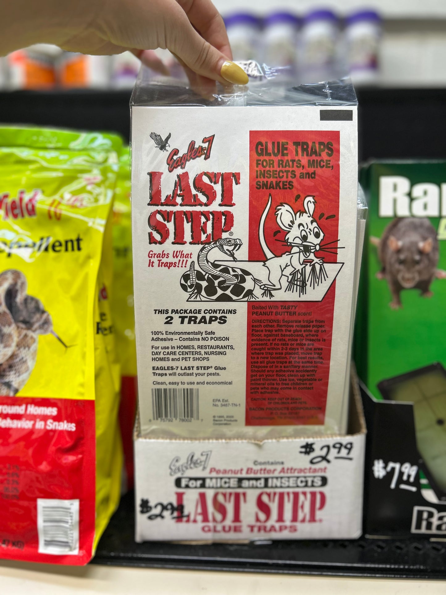 Last Step Glue Traps 2 Pack