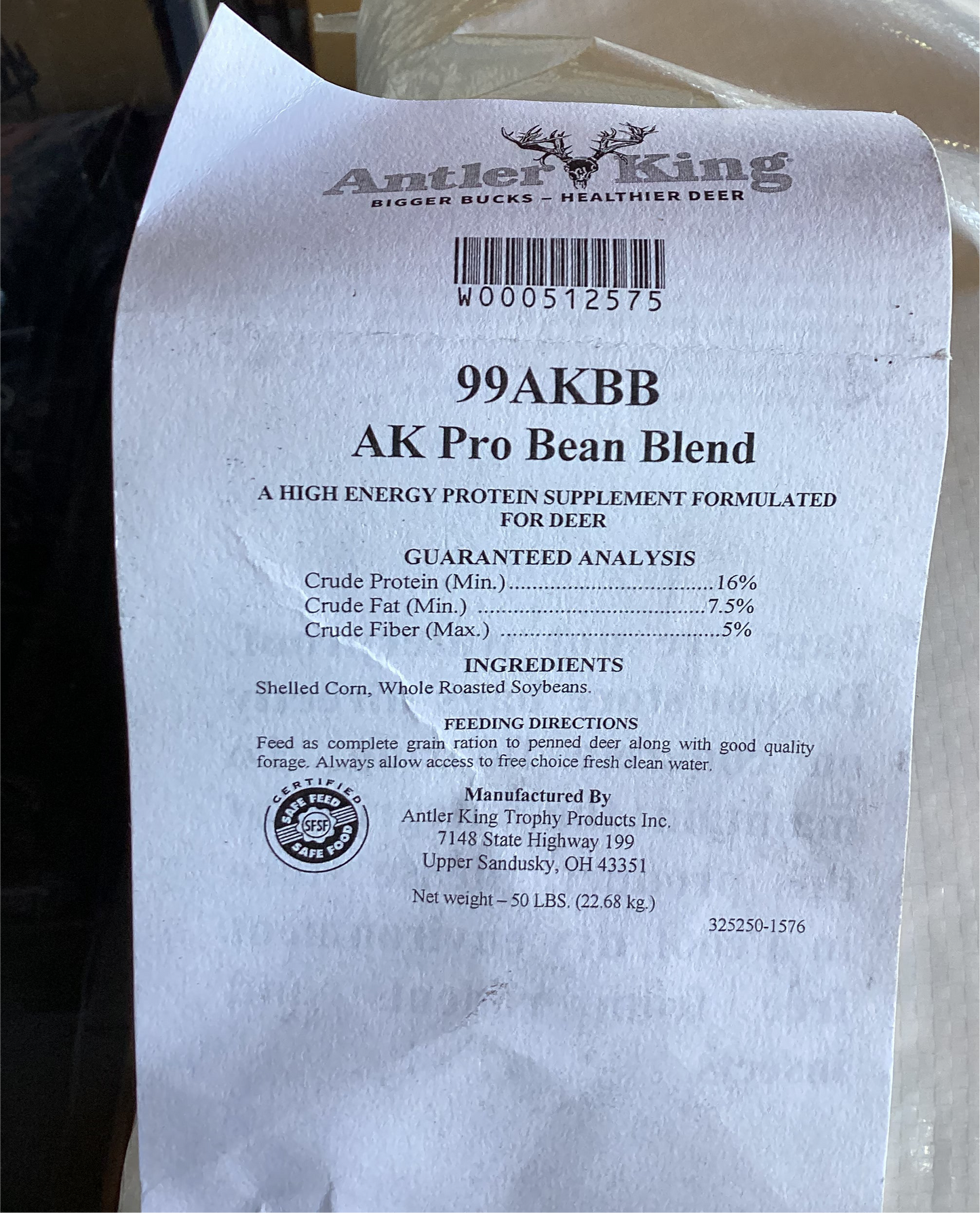 Antler King Pro Bean Blend Protein Feed