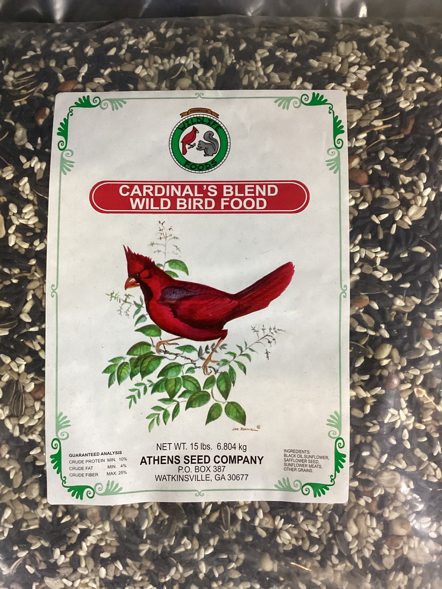 Cardinal's Blend Wild Bird Food - Athen's Seed Co