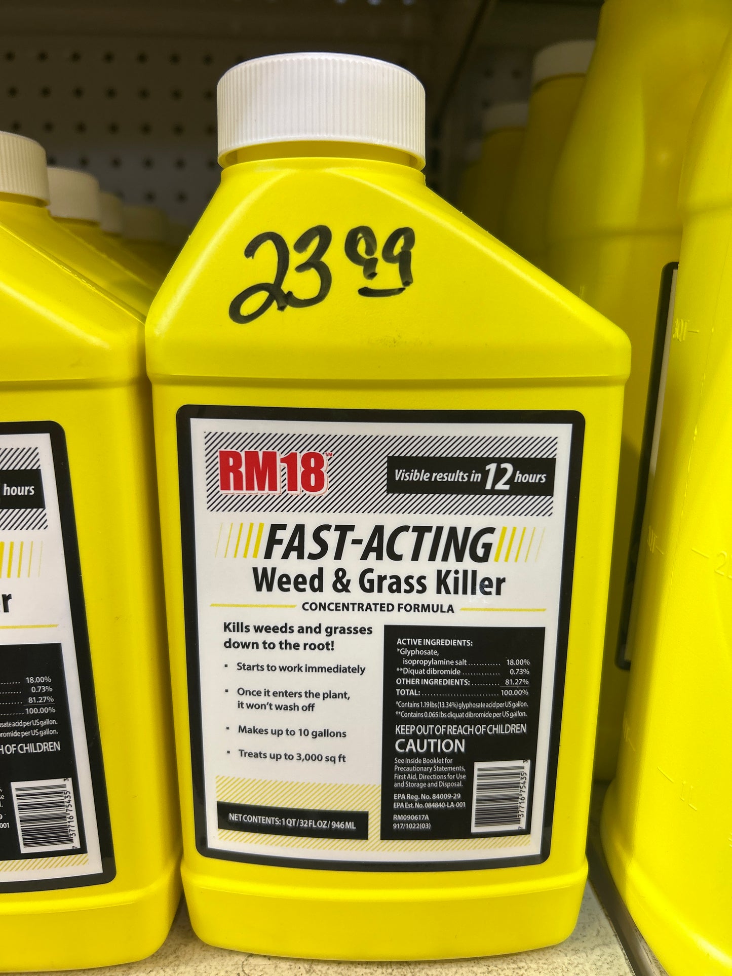 RM18 Fast Acting Weed Killer Quart