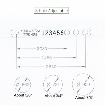 Atlas Aluminum Leg Bands