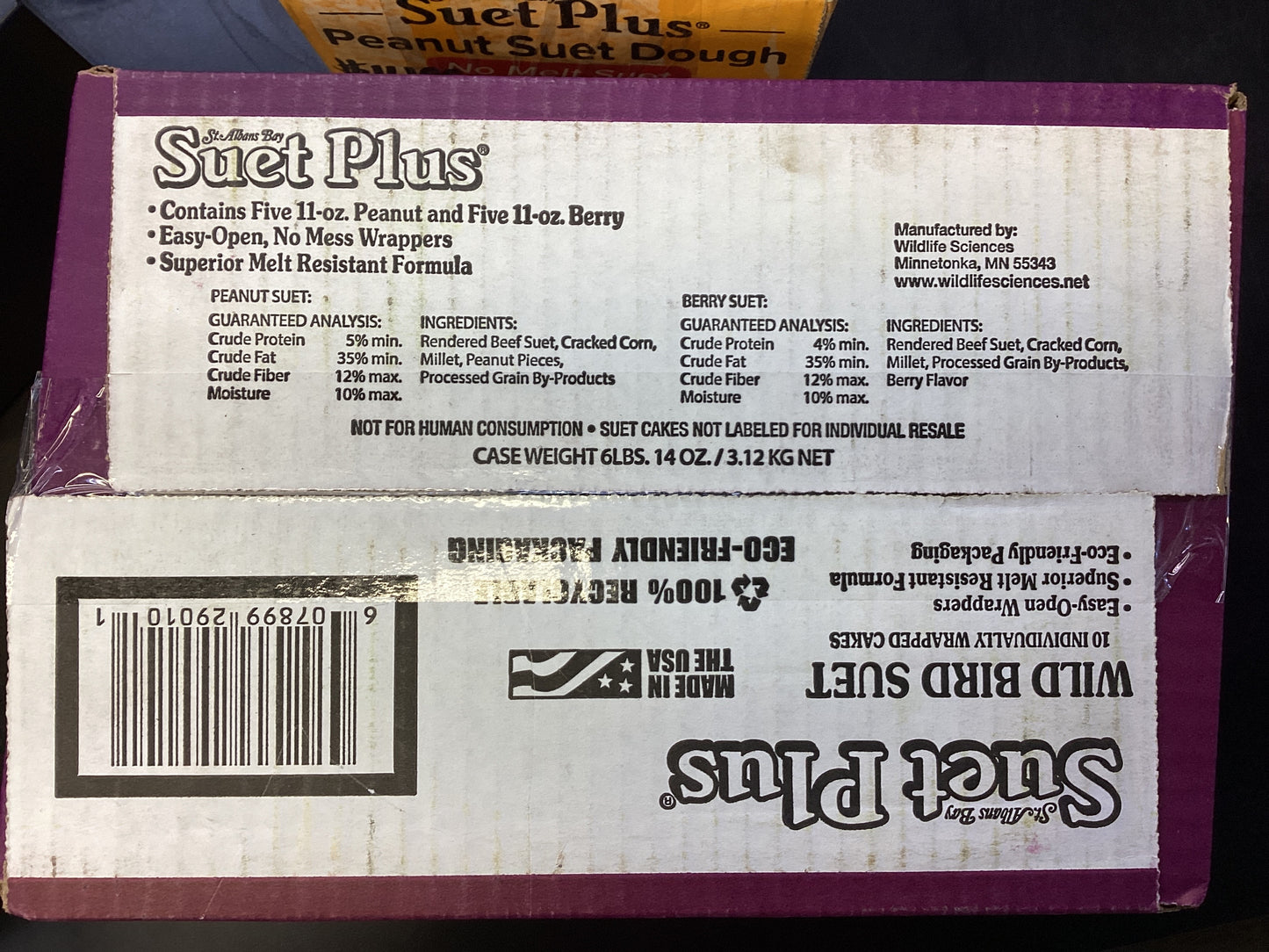 Suet Plus Berry & Peanut Value 10 Pack