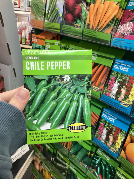 Serrano Chile Pepper