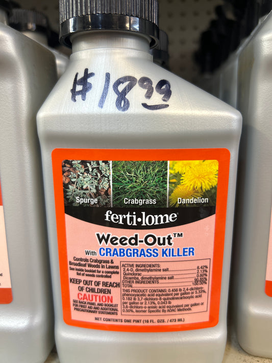 Weed Out with Crabgrass Killer Concentrate - Fertilome