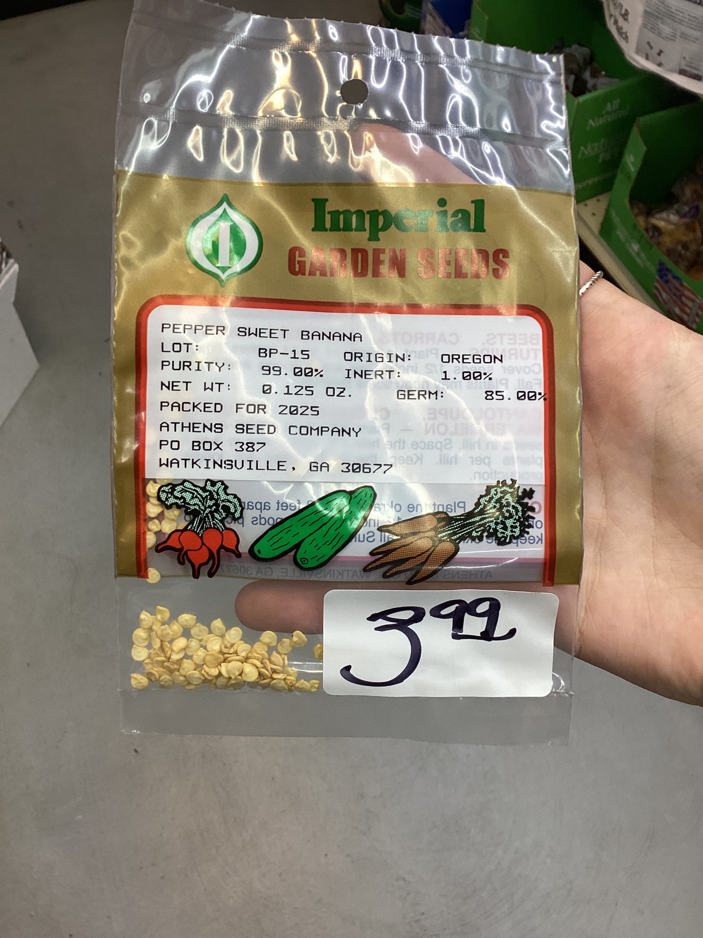 Sweet Banana Pepper Seeds