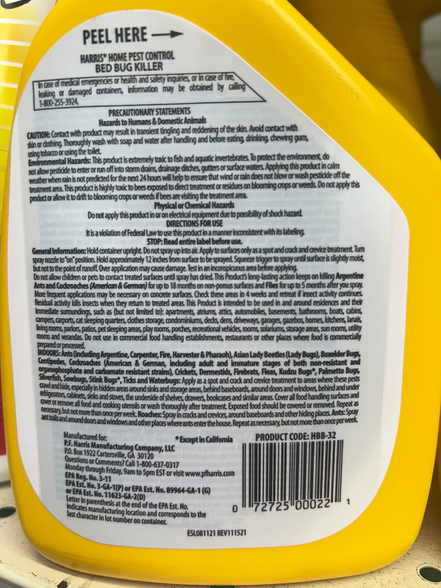 Bed Bug Killer - Harris Home Pest Control