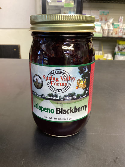 Jalapeño Blackberry Preserves