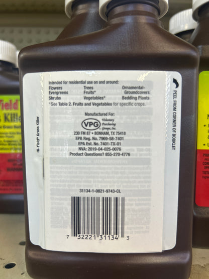 Hi-Yield Grass Killer