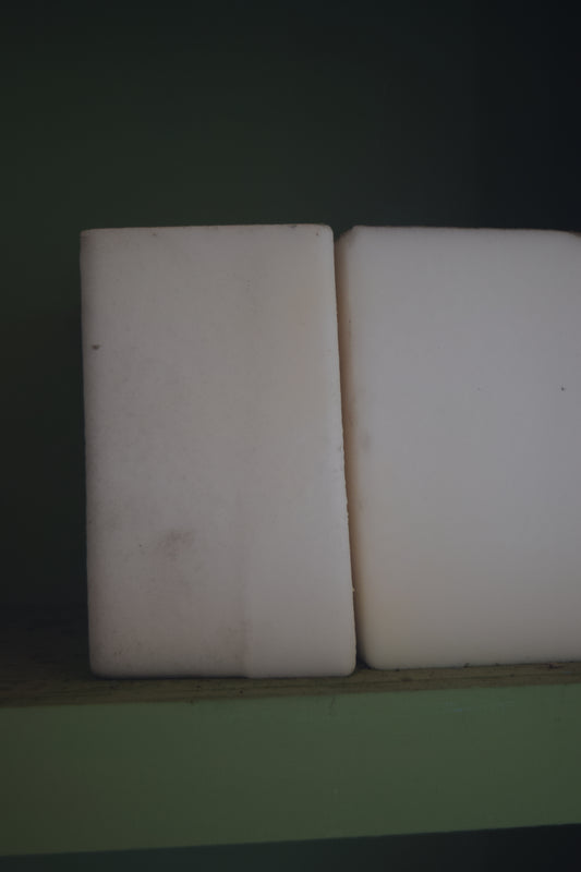 Plain White Salt Brick