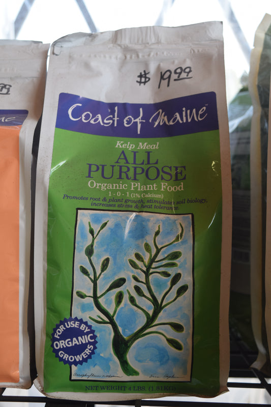 All Purpose Organic Plant Food - Kelp Meal 1-0-1