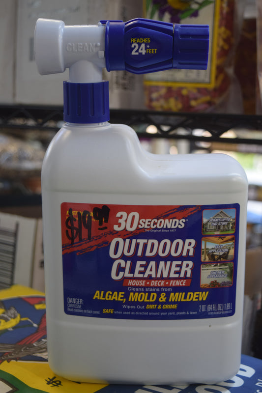 30 Seconds Outdoor Cleaner