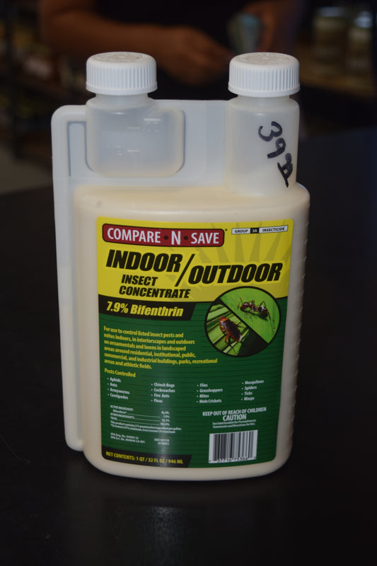 7.9% Bifenthrin Indoor/Outdoor Insect Concentrate