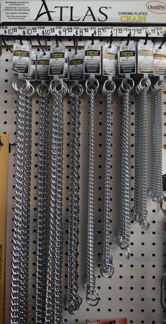 Chrome Plated Choke Chain