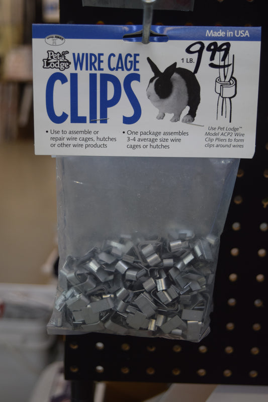 Wire Cage Clips