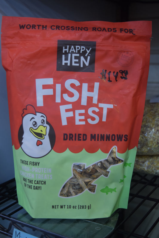 Happy Hen Fish Fest Dried Minnows