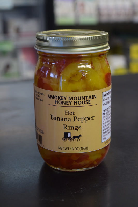 Hot Banana Pepper Rings