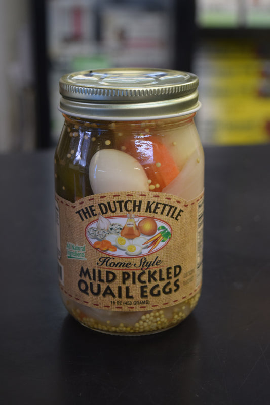 Mild Pickled Quail Eggs