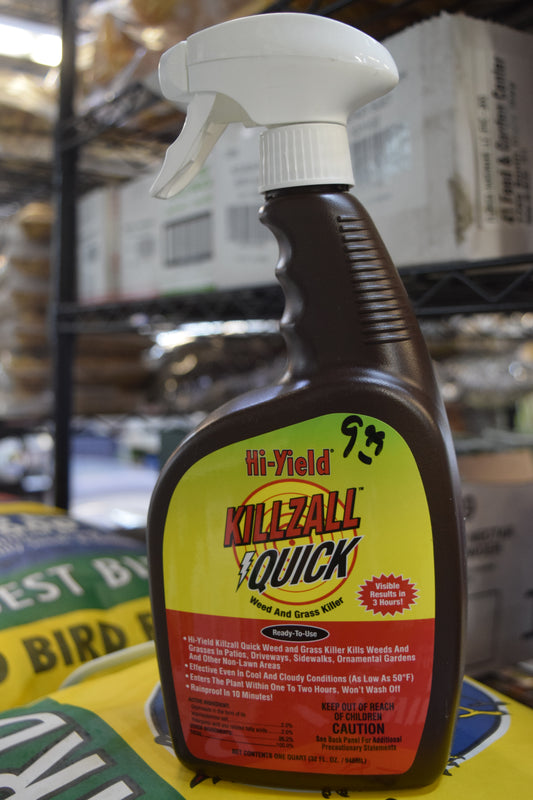 KillZall QUICK Weed & Grass Killer RTU