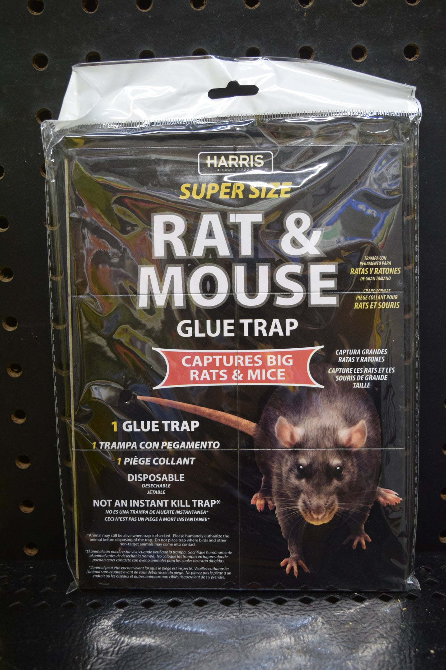 Harris Super Size Rat & Mouse Glue Trap