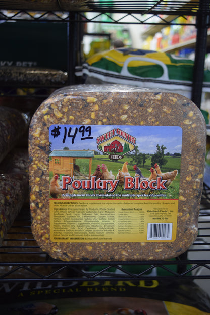 Sweet Country Poultry Block