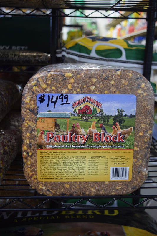 Sweet Country Poultry Block