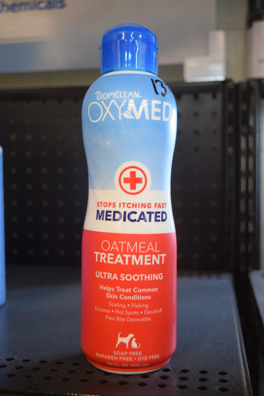 Tropiclean Oxymed Anti-Itch Medicated Oatmeal Shampoo