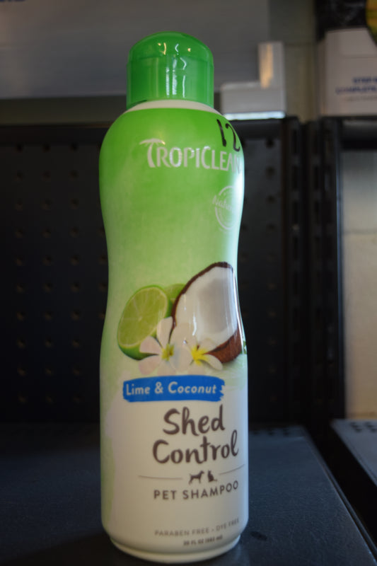 Tropiclean Shed Control Shampoo - Lime & Coconut