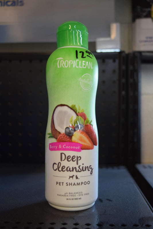 Tropiclean Deep Cleansing Shampoo - Berry & Coconut