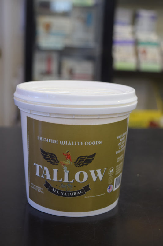 Unscented Beef Tallow - 2 Pounds