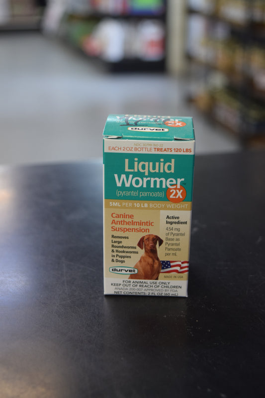 Canine Liquid Wormer 2X