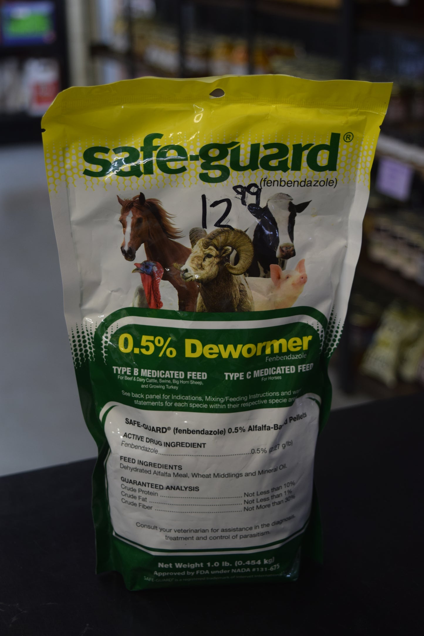 Safeguard 0.5% Dewormer Pellets