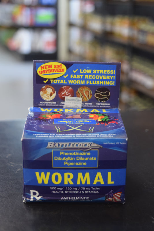 Wormal Battlecock 100ct