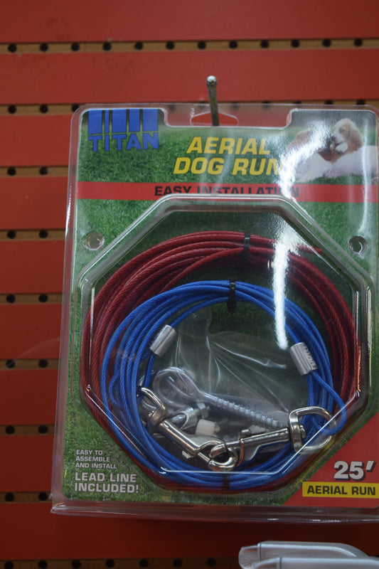 25' Aerial Dog Run