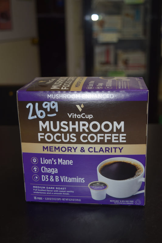 VitaCup Mushroom Focus Coffee