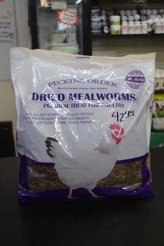 Pecking Order Dried Mealworms 5lb