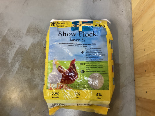 Tucker Milling 22% Layer Pellets