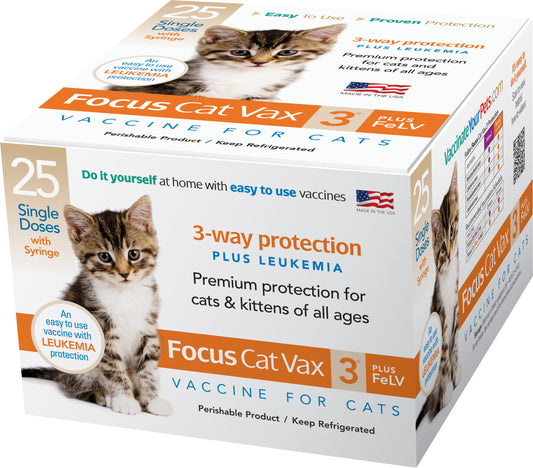 Focus Cat Vax 3 Plus FeLV