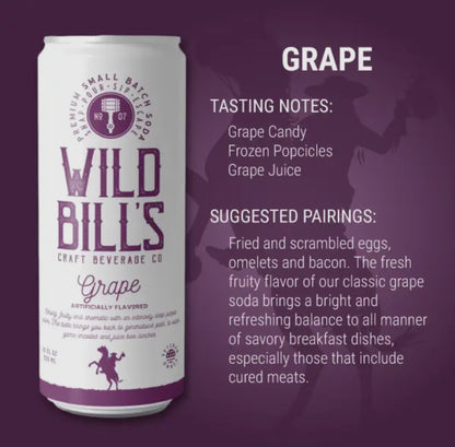 Wild Bill’s Grape Soda