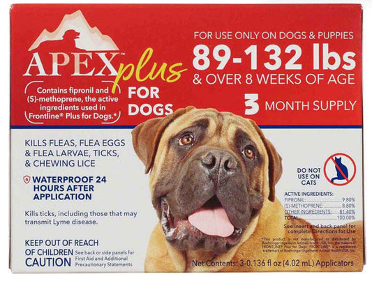 Apex Plus for Dogs 89-123lbs