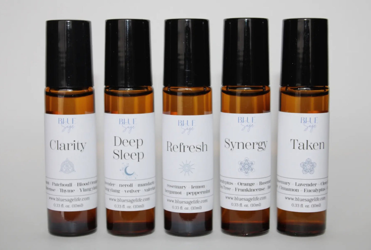 Blue Sage Essential Oil Roller