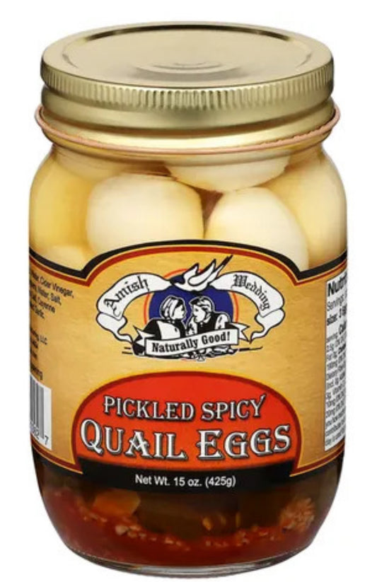 Spicy Pickled Quail Eggs