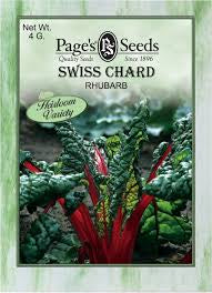 Swiss Chard Rhubarb