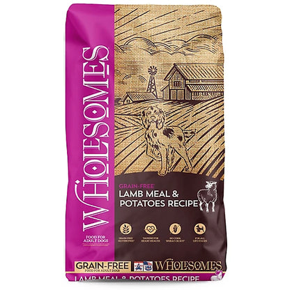 Wholesome Lamb Meal and Potatoes