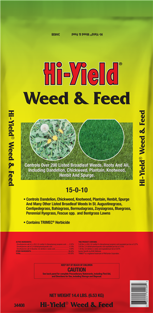 Hi Yield Weed & Feed 15-0-10